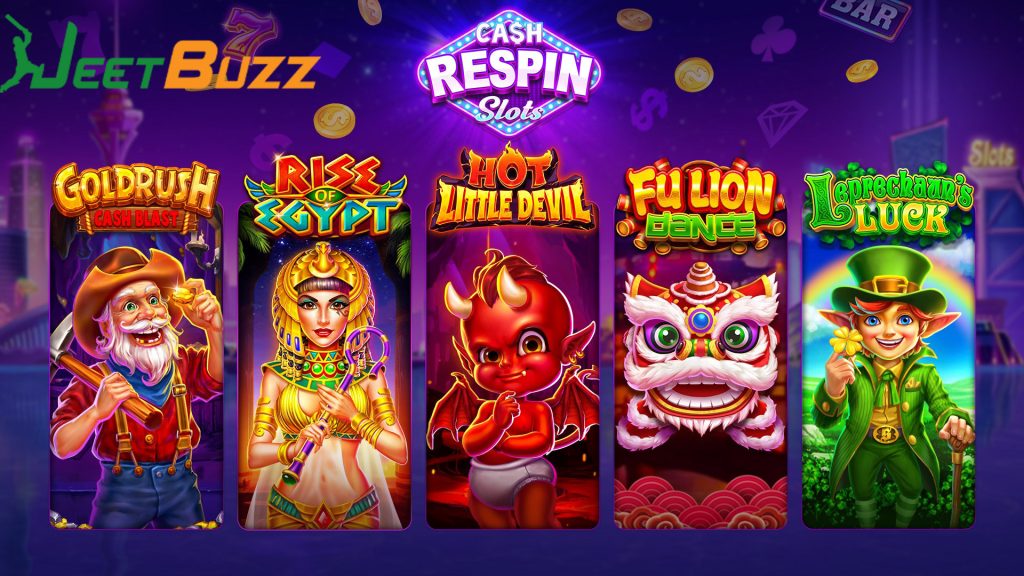 Function buttons when playing slot machines at Jeetbuzz