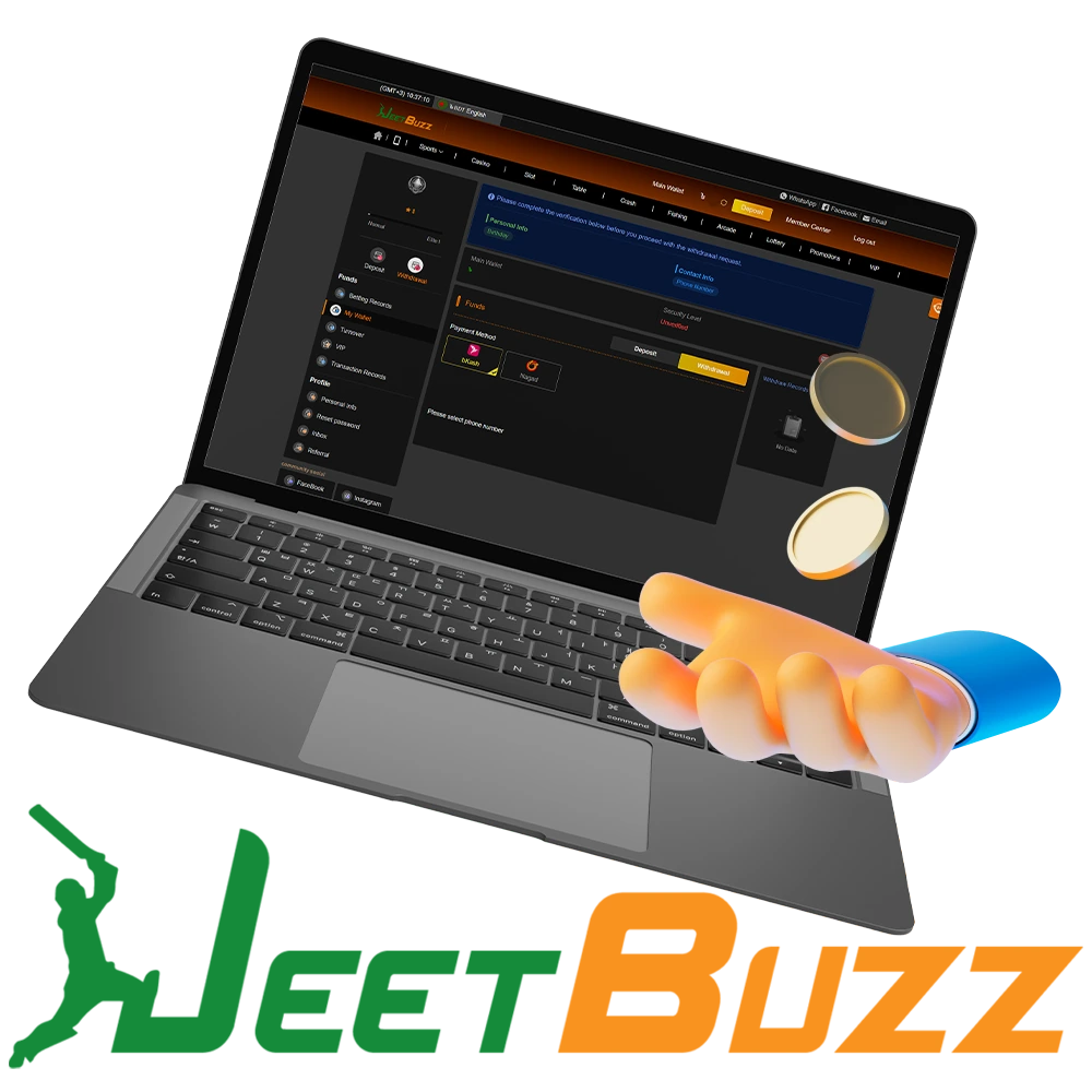 How to Withdraw Money From JeetBuzz