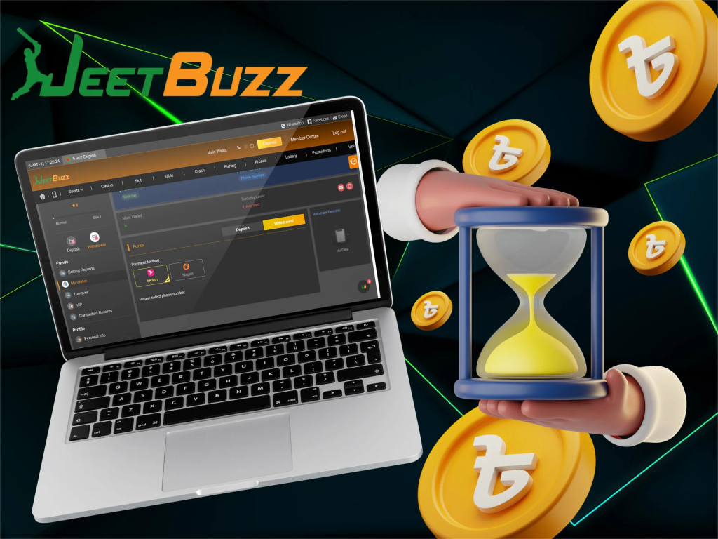 JeetBuzz Withdrawal Time